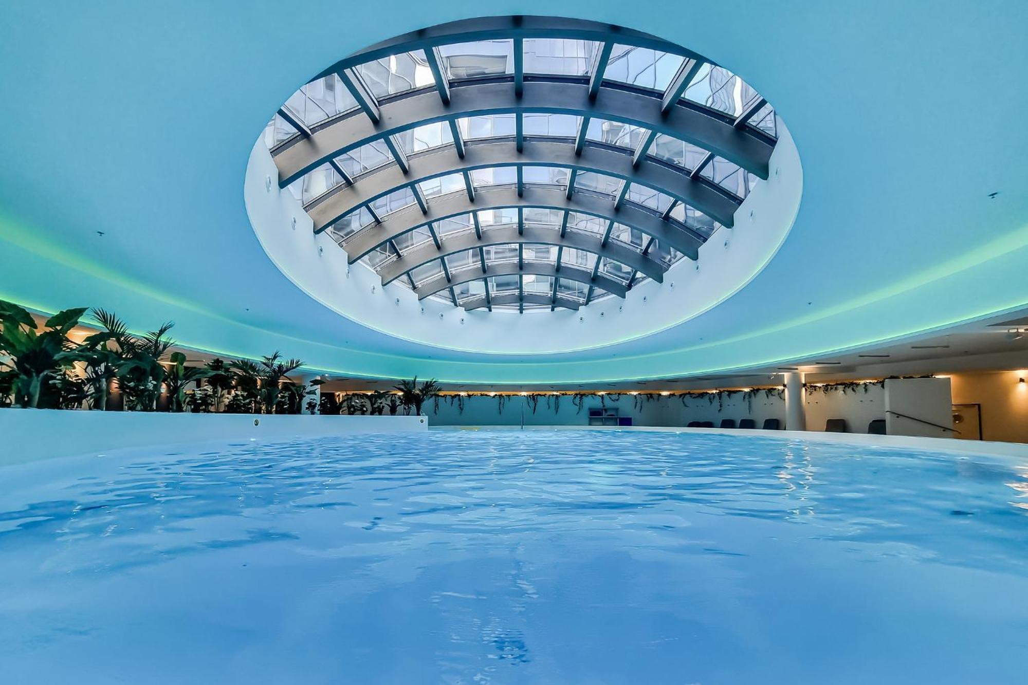 Hanza Tower Apartment No 628 - 6Th Floor, Balcony, Swimming Pool 什切青 外观 照片